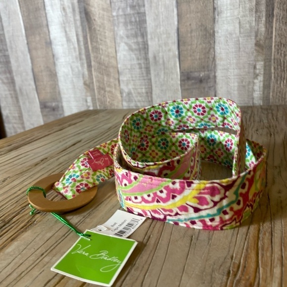 Vera Bradley Capri Melon Reversible Fabric Belt NWT - Picture 3 of 5